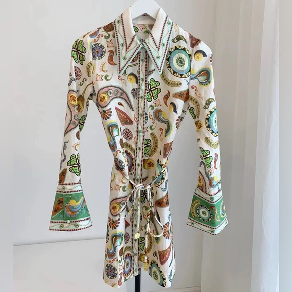 Alemais Arcade Mini Dress Au6 - Picture 14 of 15